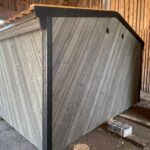 Sauna Maria takaapäin